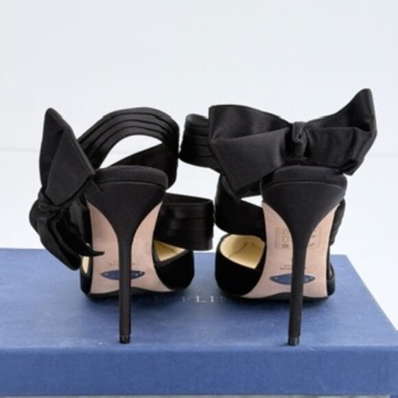 Sarah Flint - Kara 100mm - Black Satin 39/8.5 - Picture 6 of 15